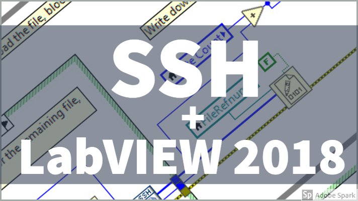SSH + LabVIEW 2018